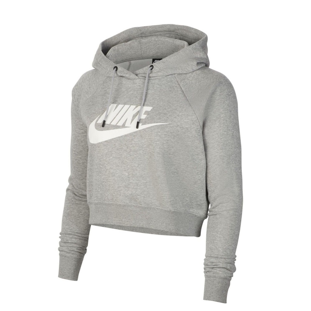 Nike Essential Cropped Hooded Sweatshirt